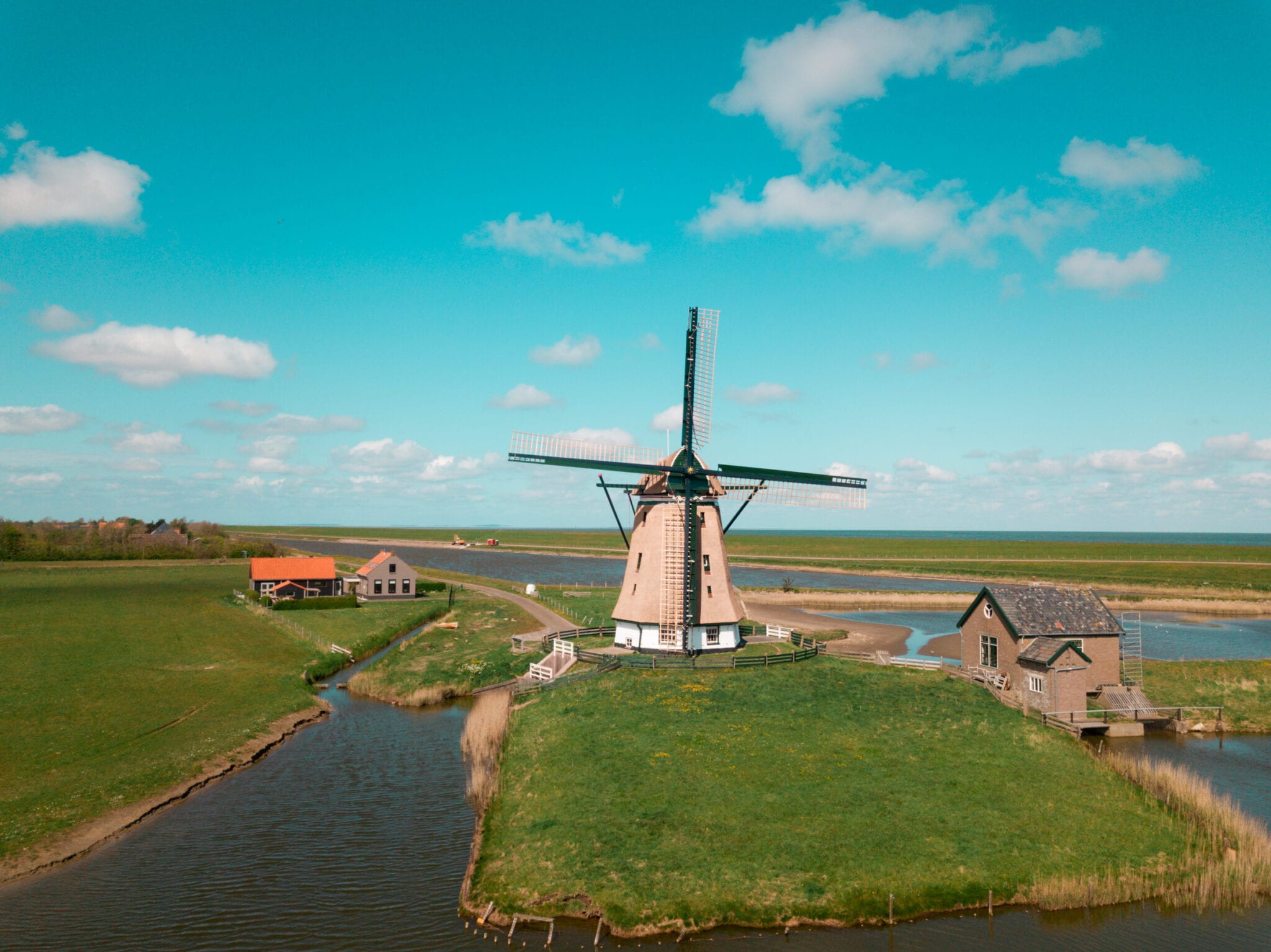 Vakantie naar Texel molen