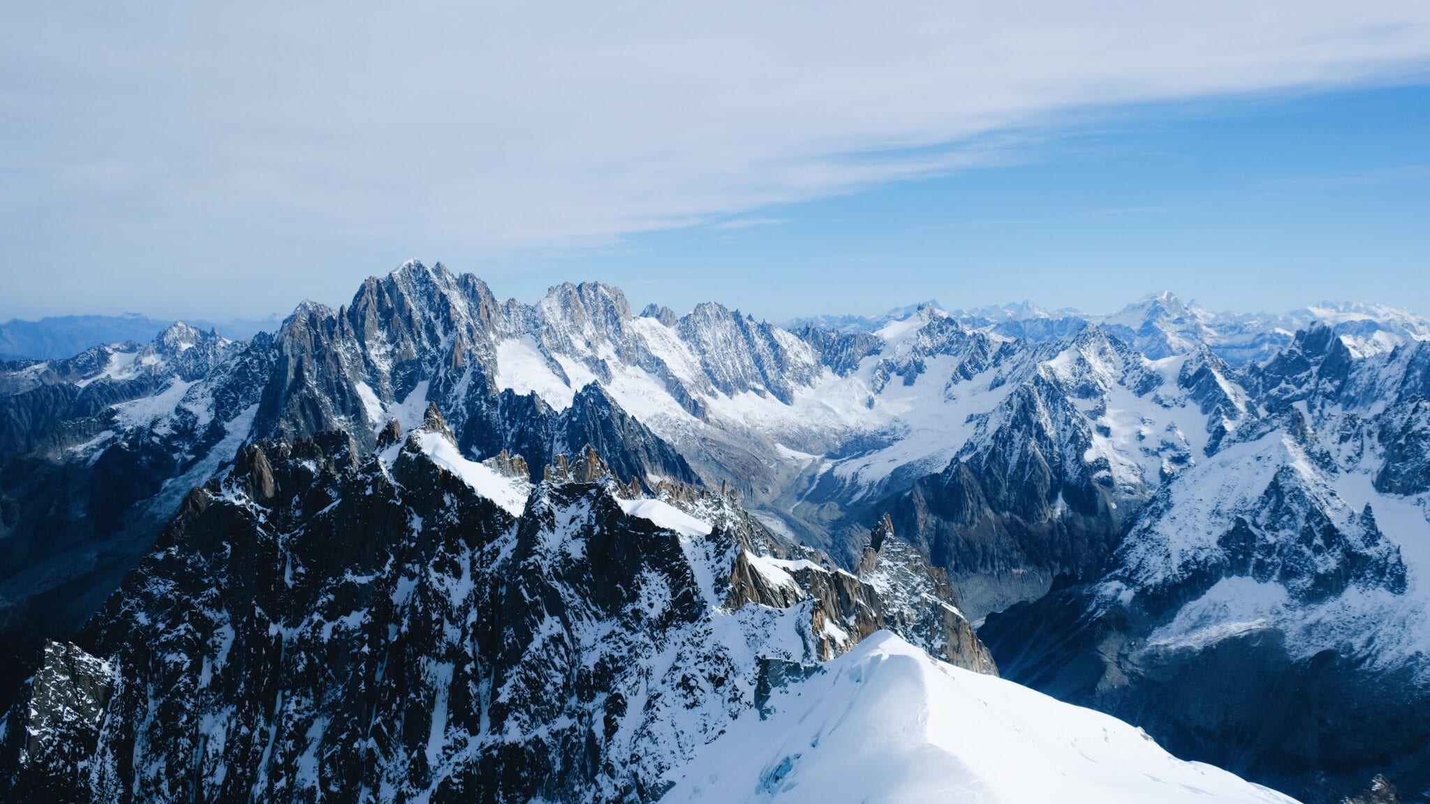 Hoogste berg Europa Mont Blanc