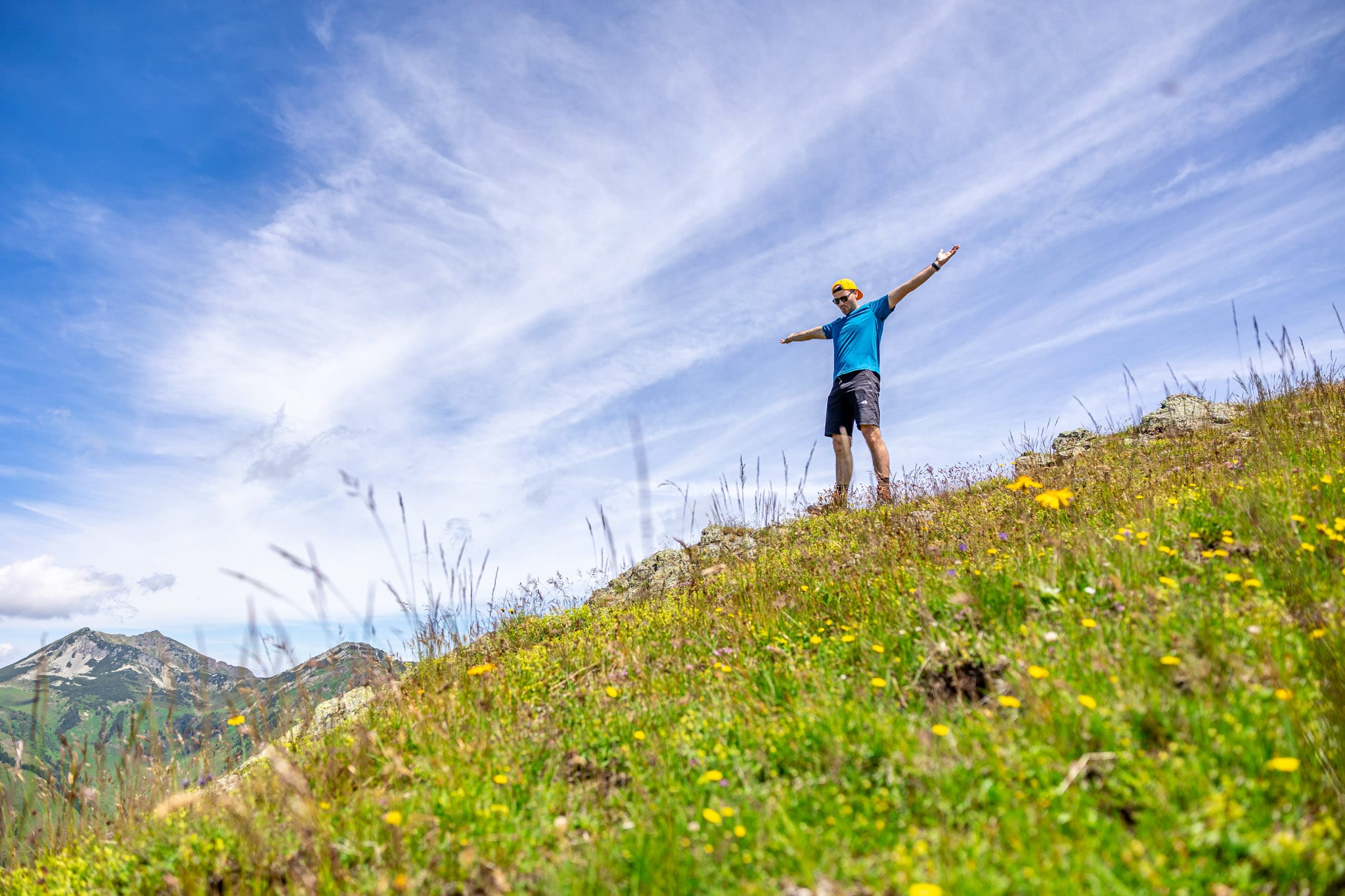 Hike naar de Hochalmspitze in Saalbach