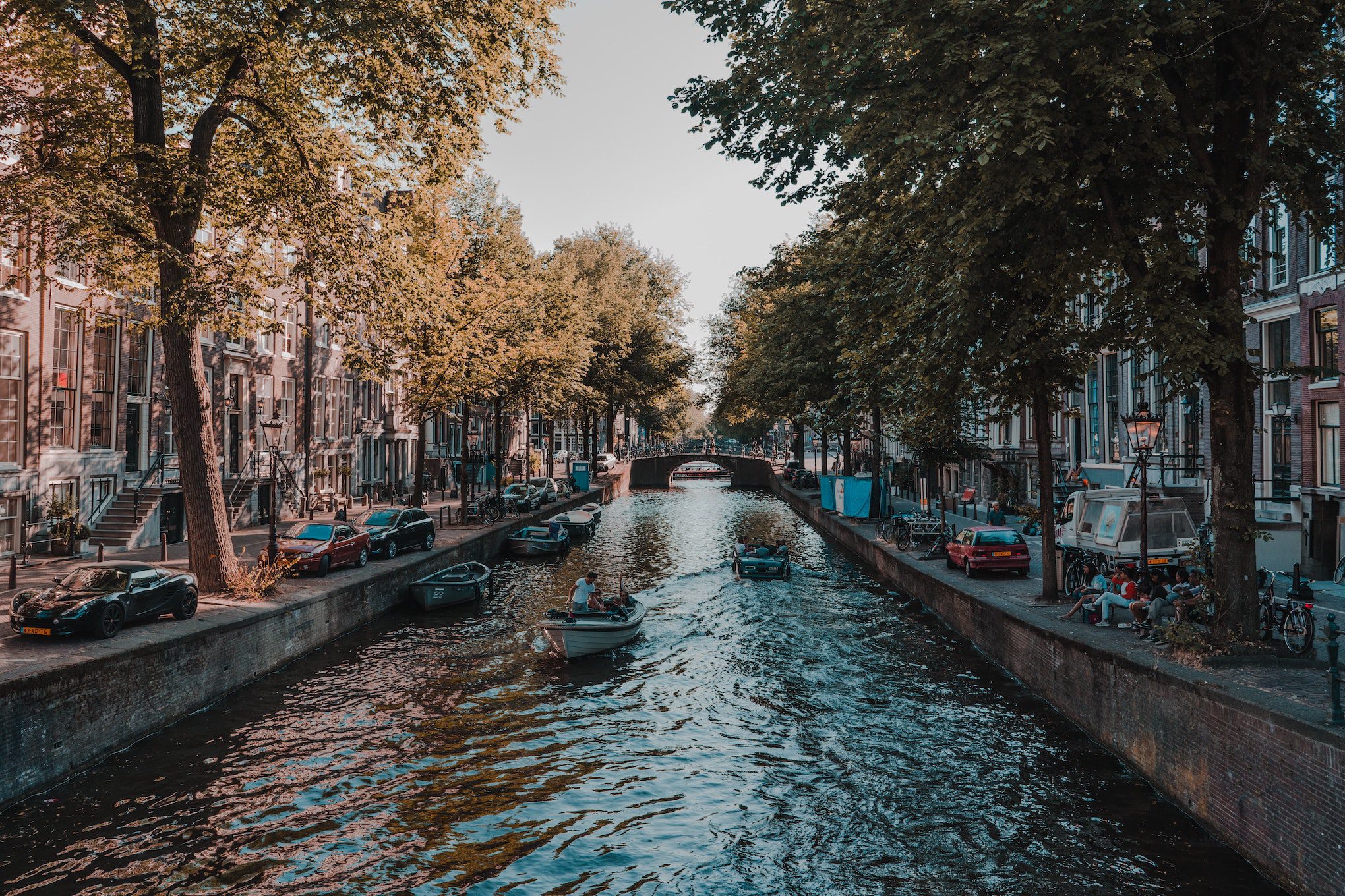 Wandelen in Amsterdam