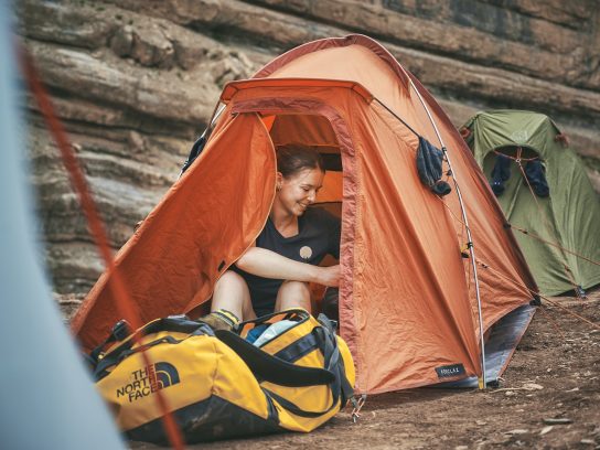 kamperen onder de sterren op de Atlas Trail