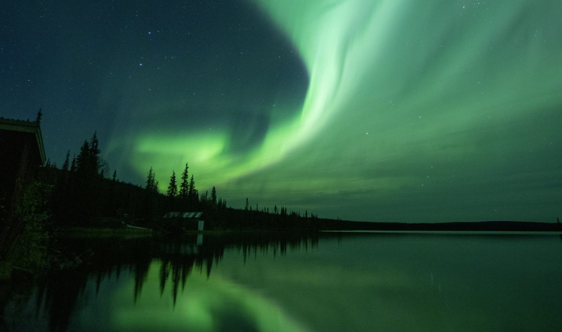 Het noorderlicht in Zweden, een land van één van de bucketlist-trips.