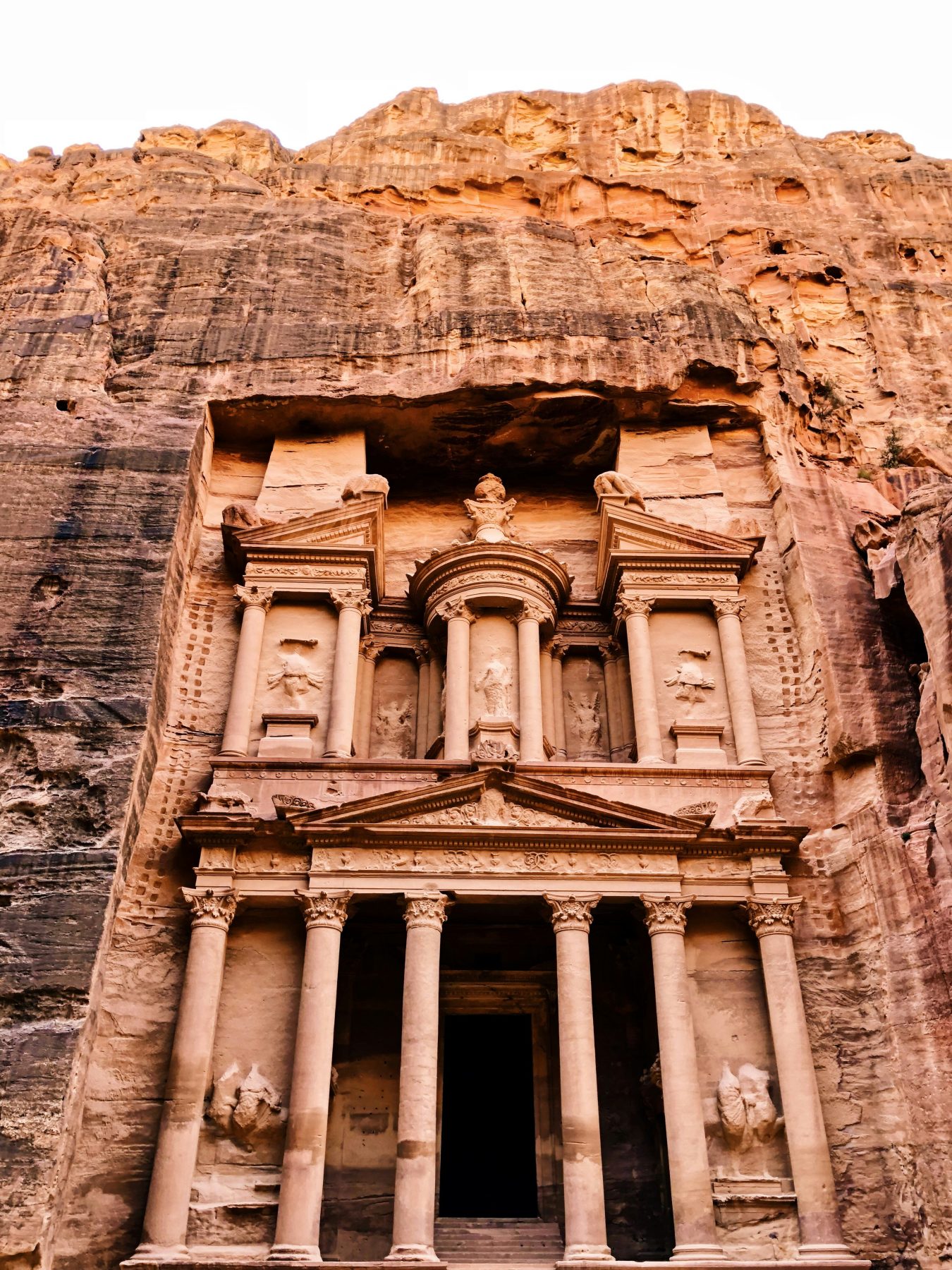 De historische stad Petra in Jordanië, een land van één van de bucketlist-trips.