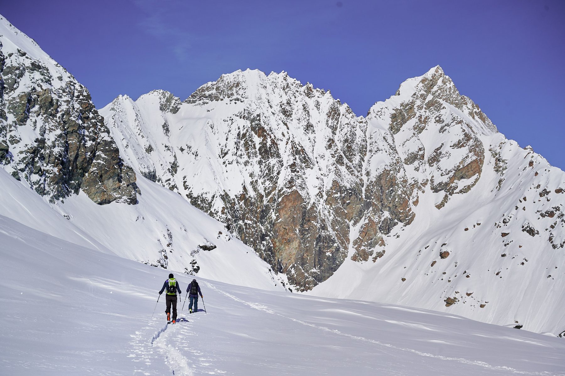 Op skis door Val d'Herens