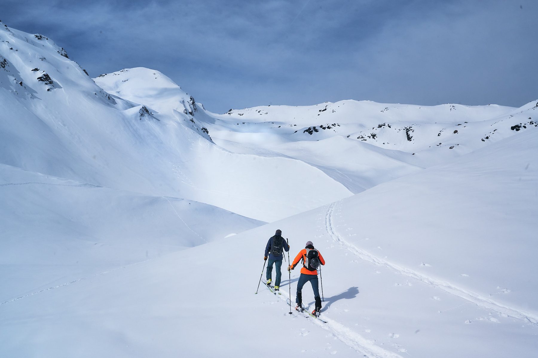 Op skis door Val d'Herens