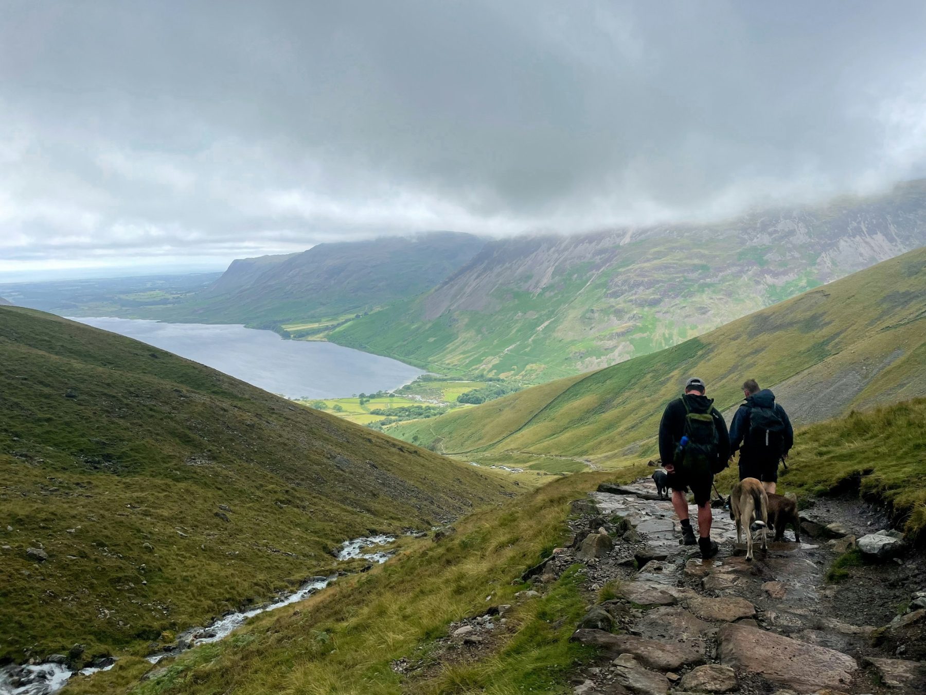 Scafell Pike, de hoogste berg van Lake District