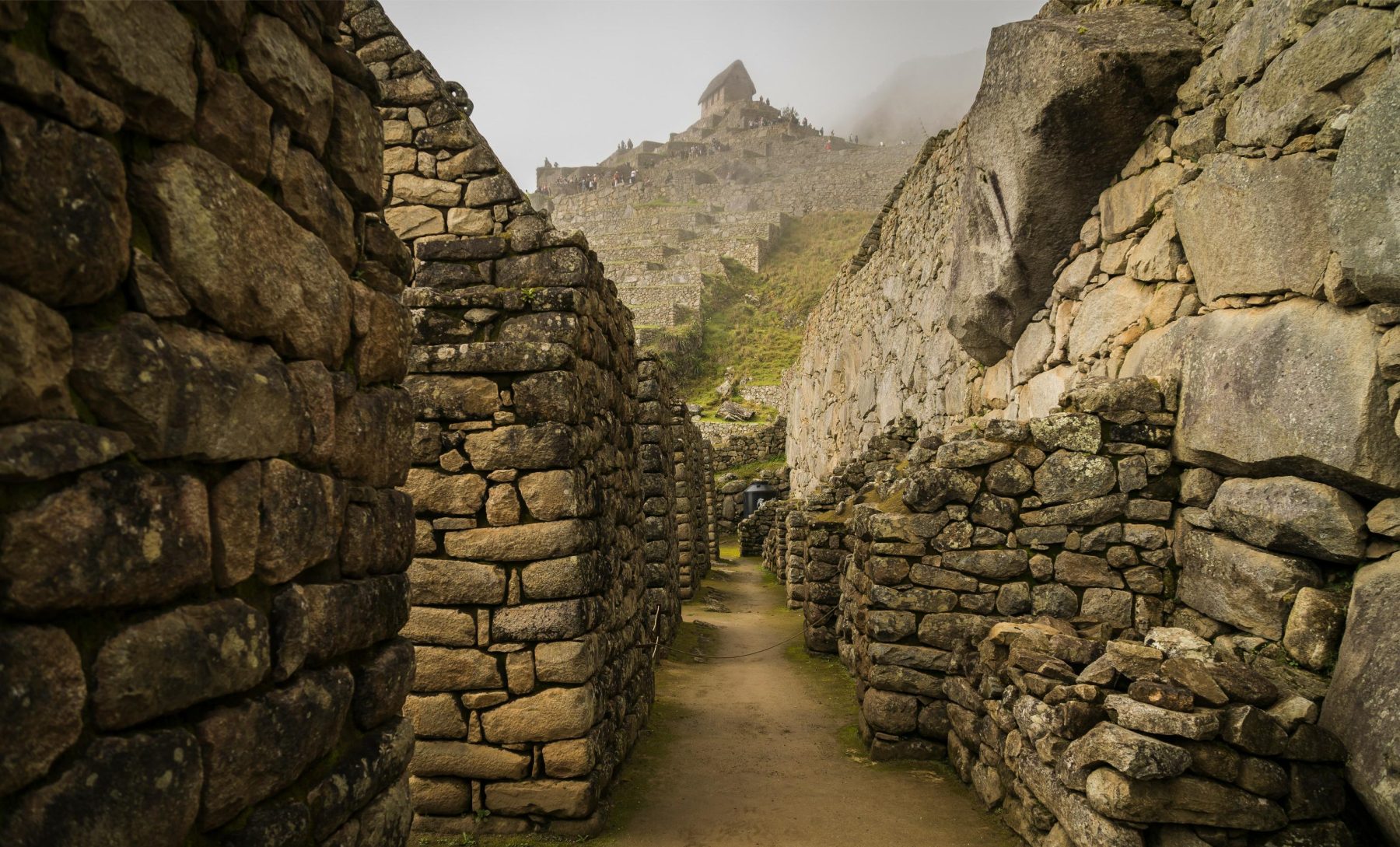 Ruïnes van Machu Picchu, onderdeel van de Inca-cultuur, één van de indrukwekkende culturen van Peru.