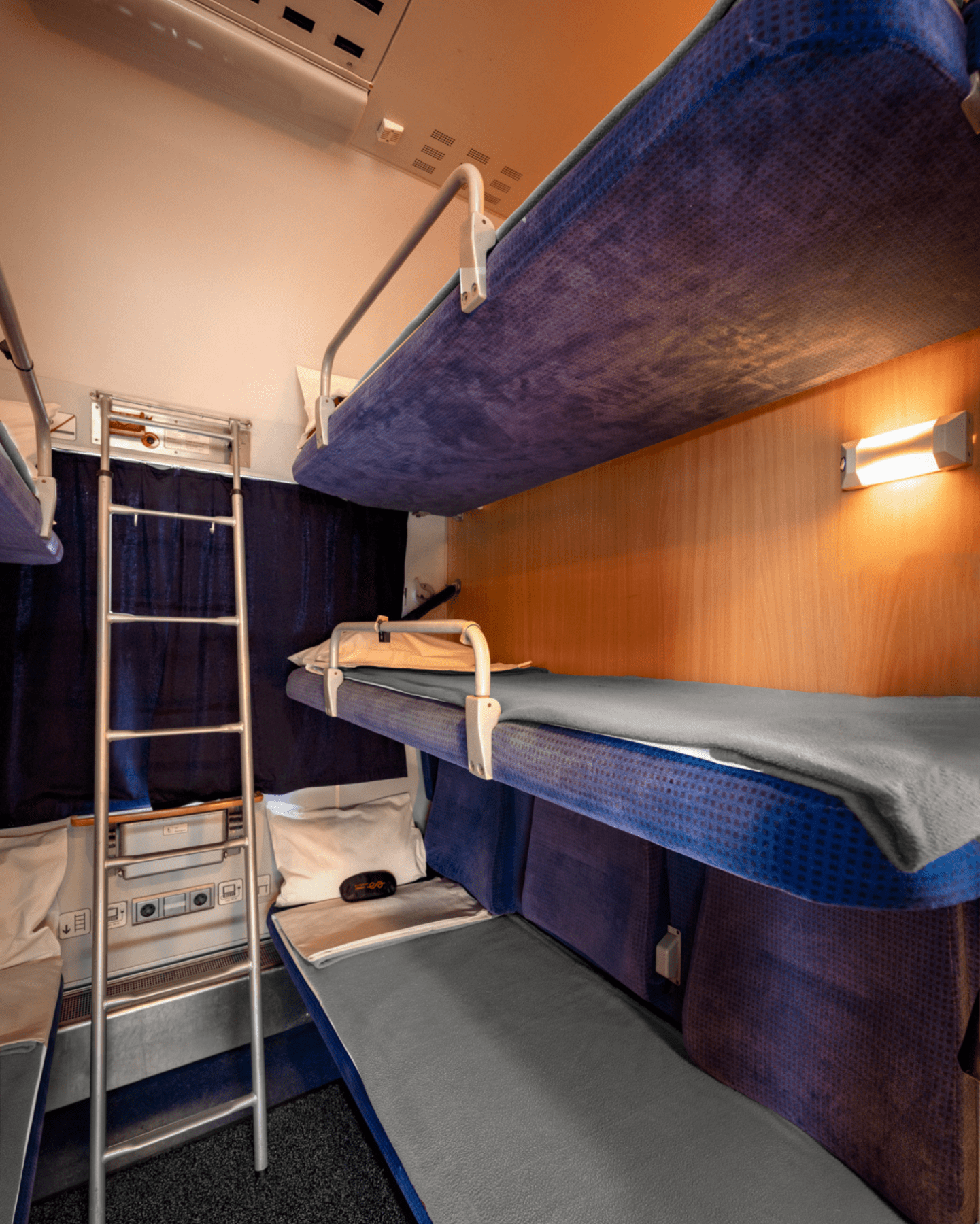 Het interieur van de European Sleeper.