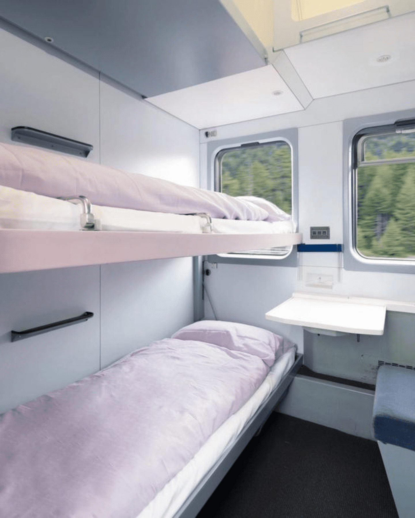 Het interieur van de European Sleeper.