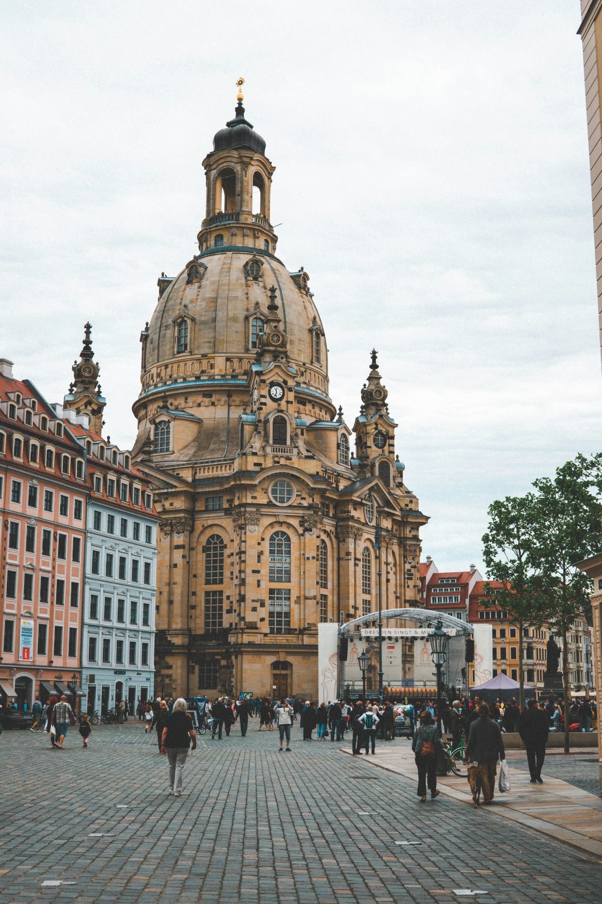 De Duitse plaats Dresden, waar de European Sleeper onder andere naartoe reist.