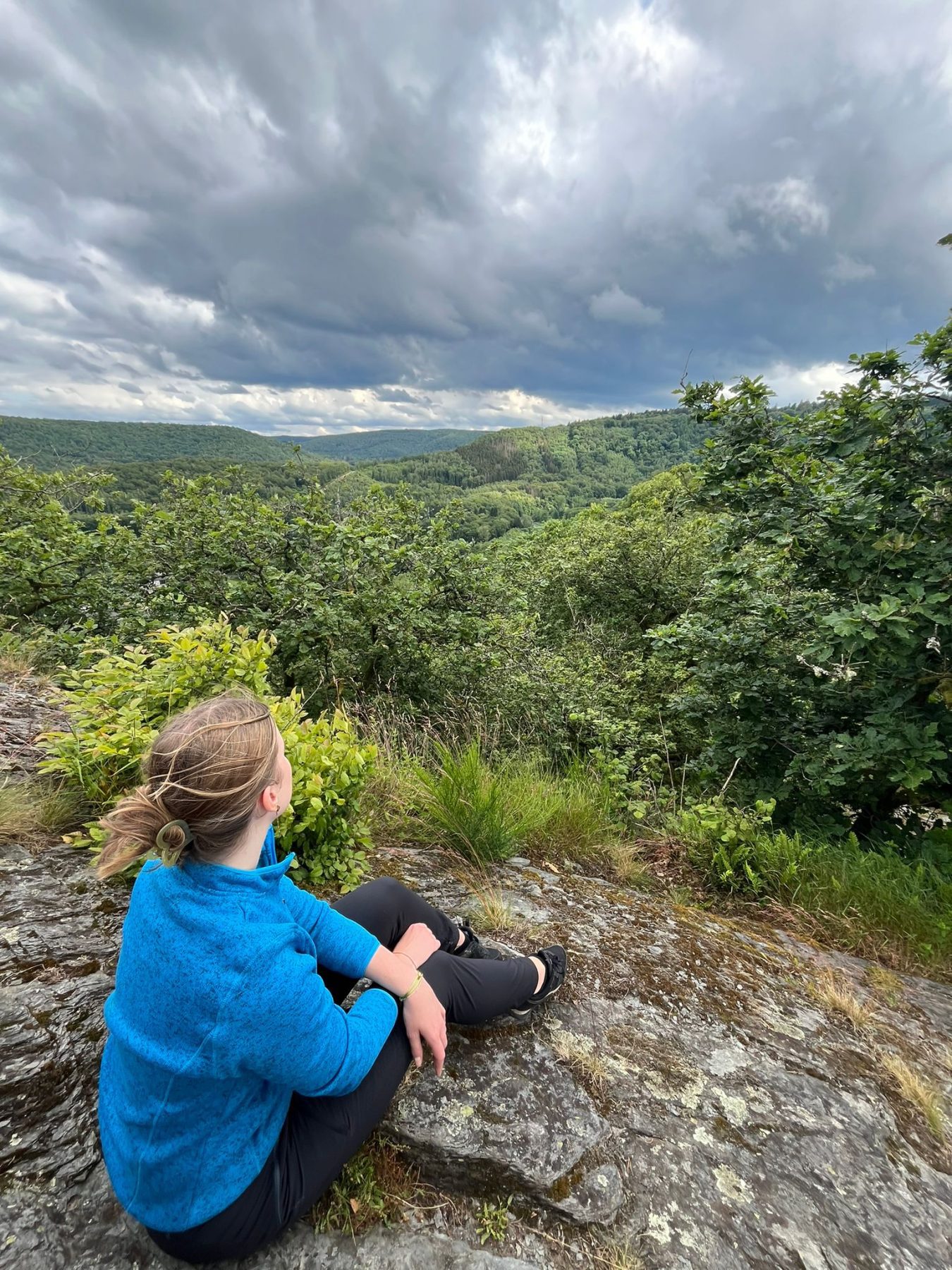 Genieten van uitzicht in de Franse Ardennen