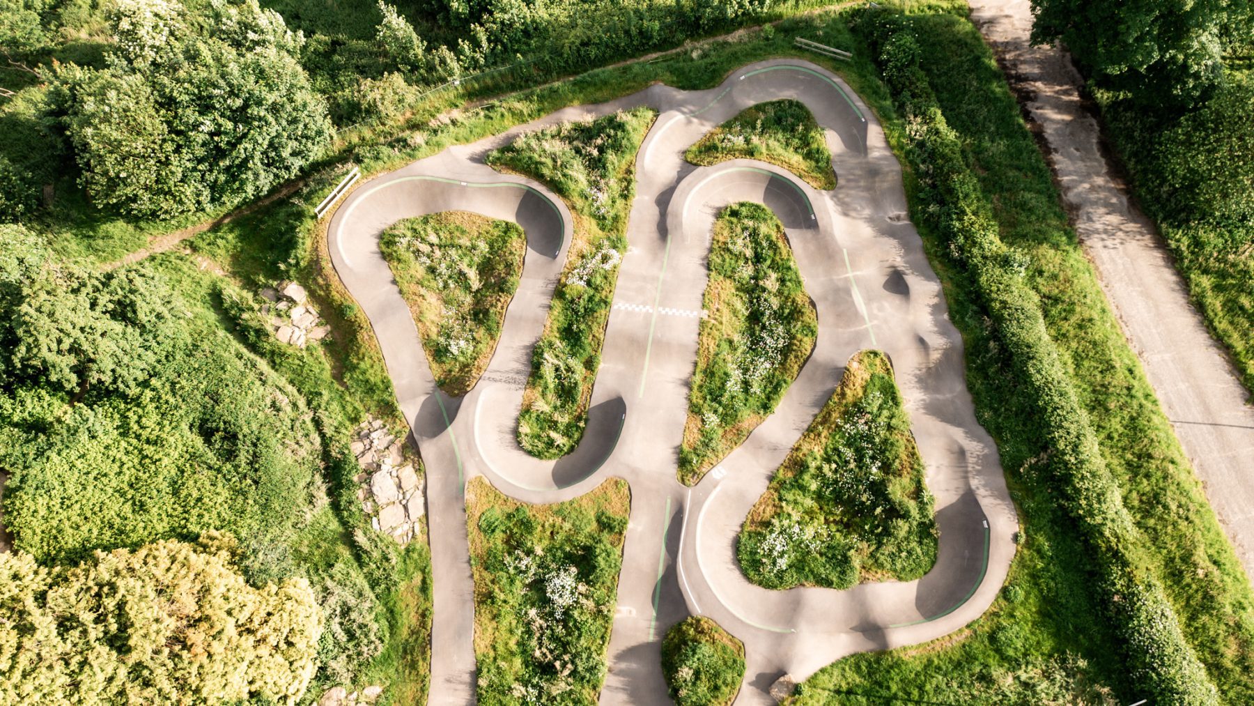 pumptrack Watersley is een leuk uitje voor kinderen, in Zuid-Limburg