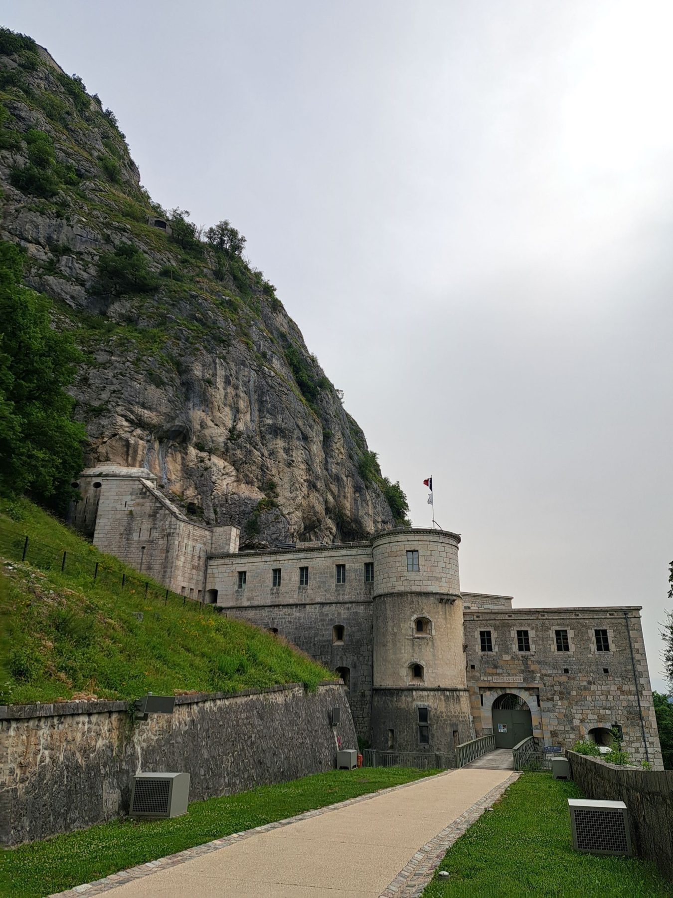 Fort l'Ecluse in het Jura gebergte