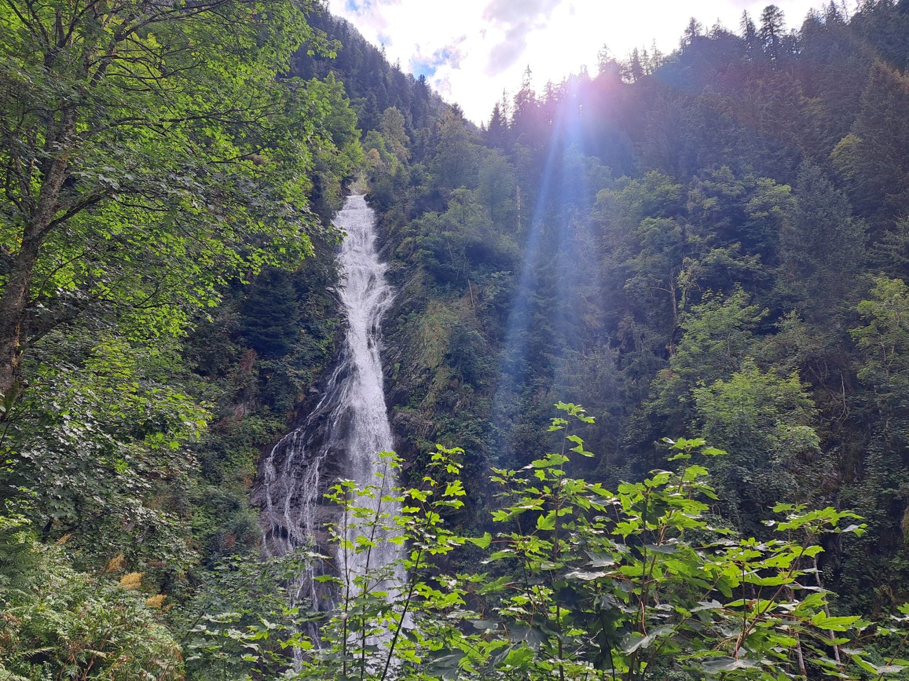 Waterval in de Isère