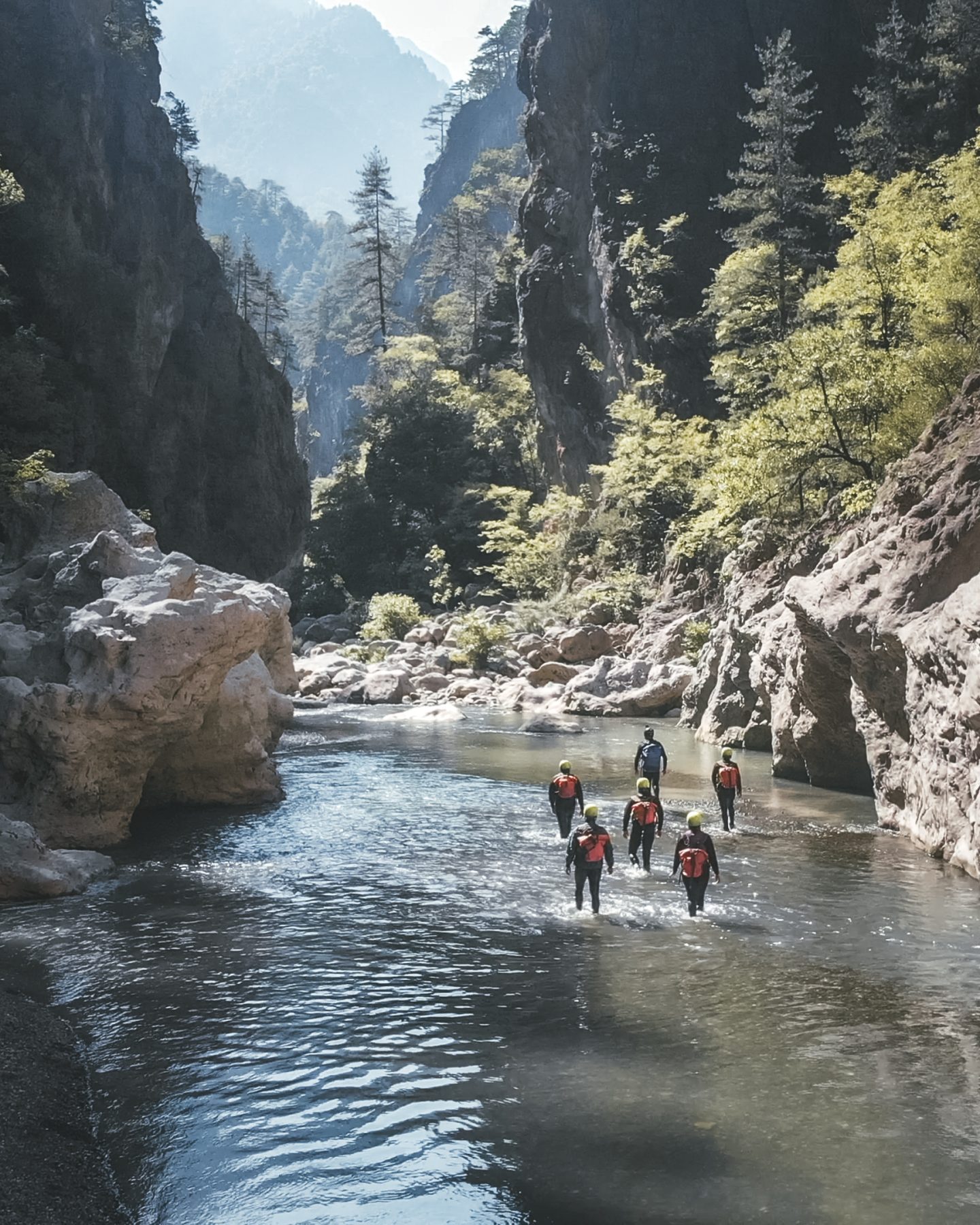 River trekking in Konitsa