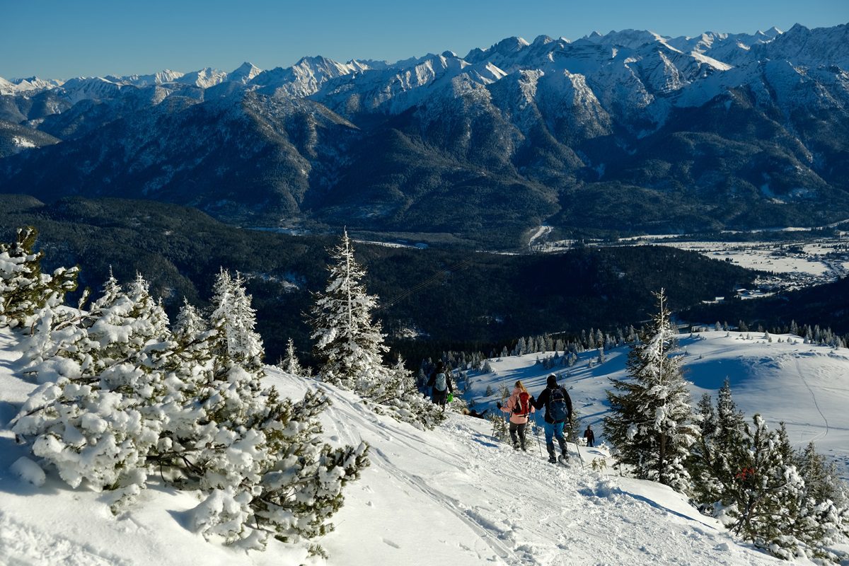 Sneeuwschoenwandelen, een hele toffe bezigheid