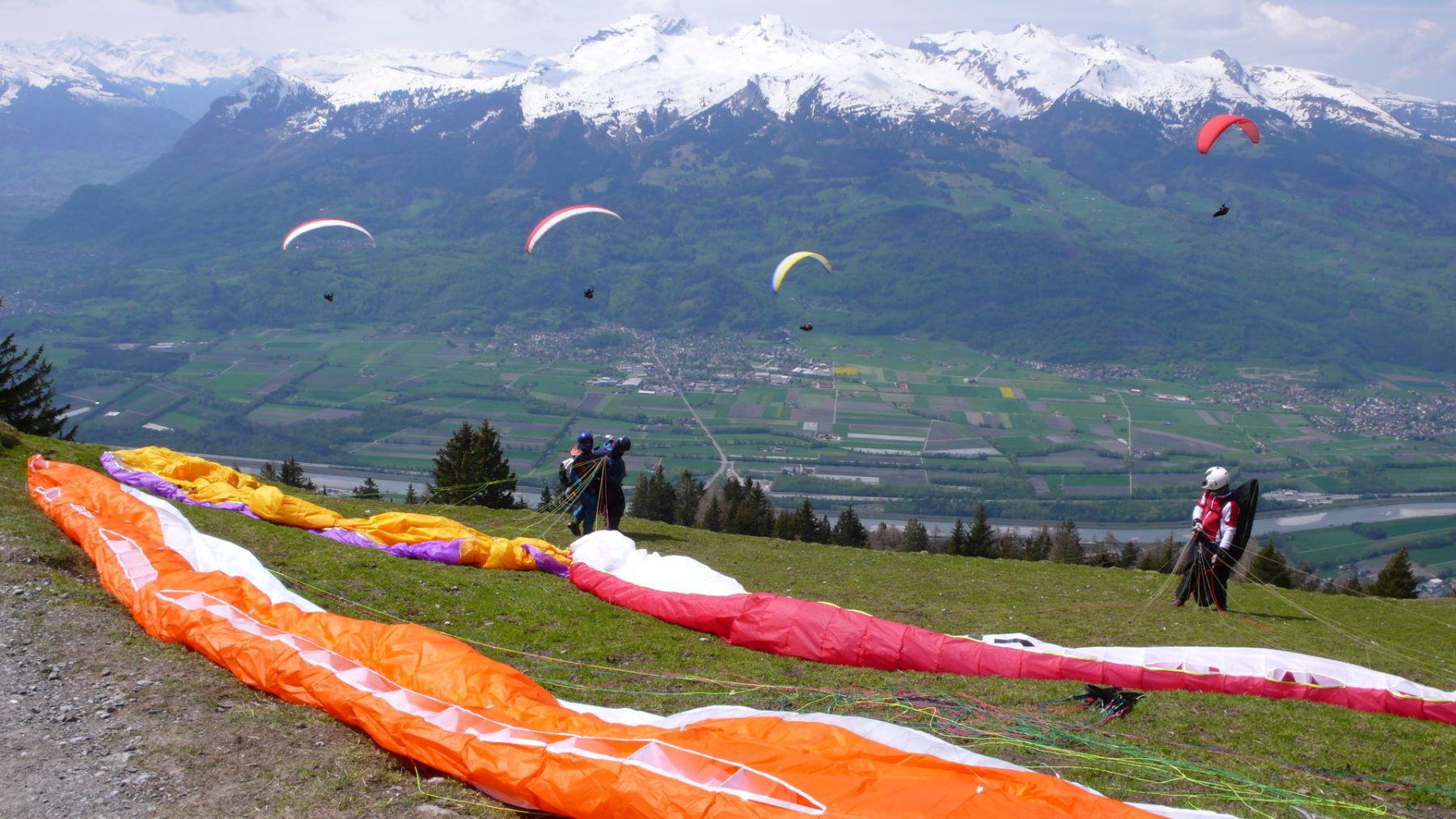 Paragliden outdoor Liechtenstein