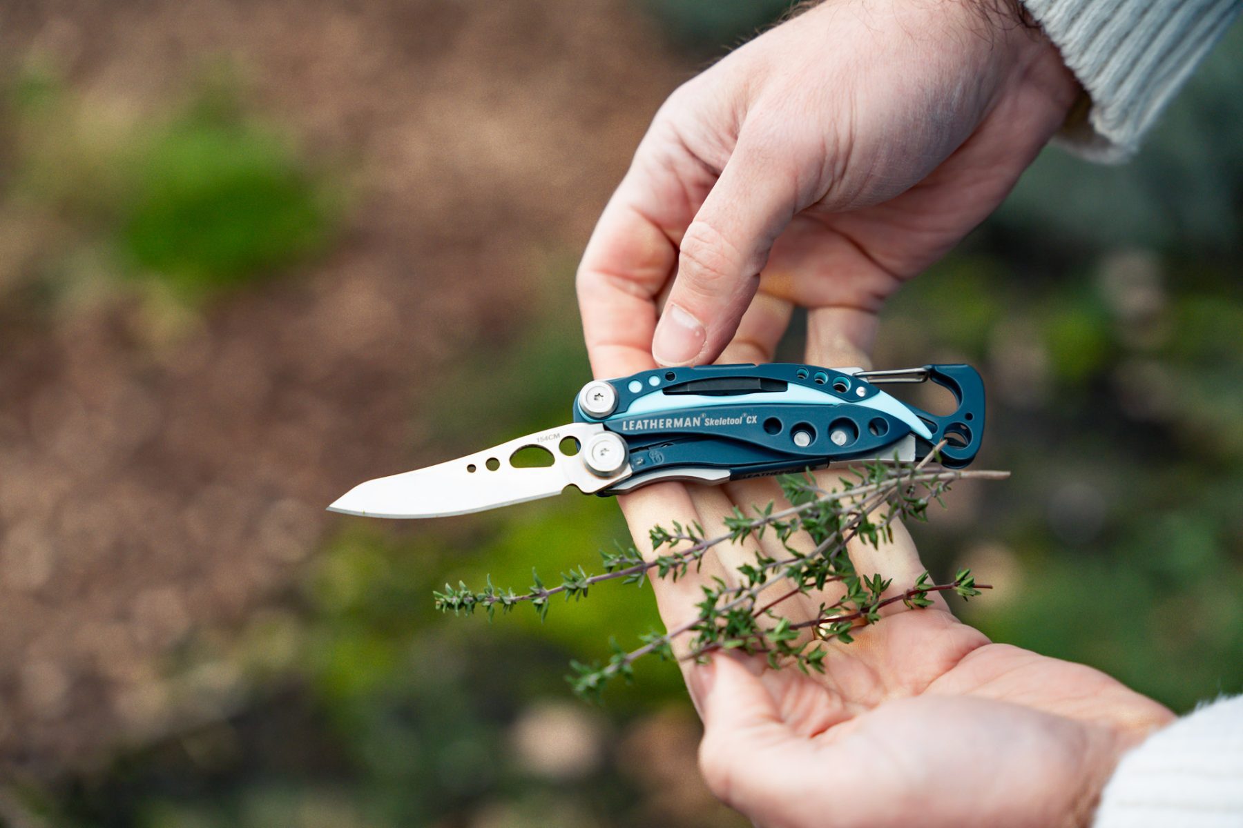 Tijm snijden met de Leatherman Skeletool CX