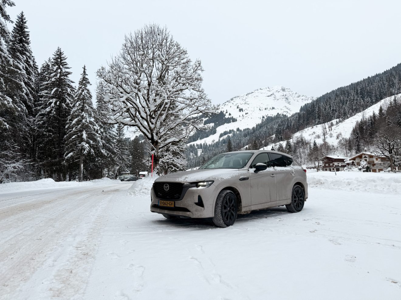 Mazda CX-60 op wintersport