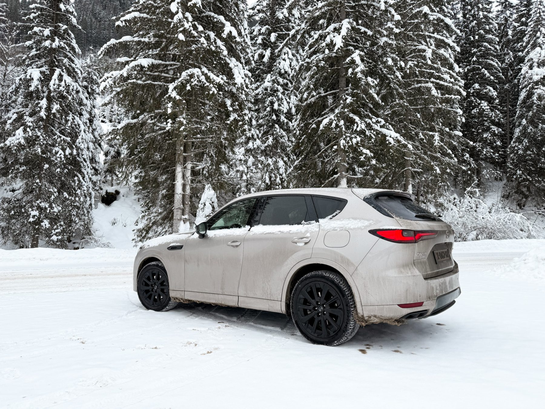 Mazda CX-60 op wintersport